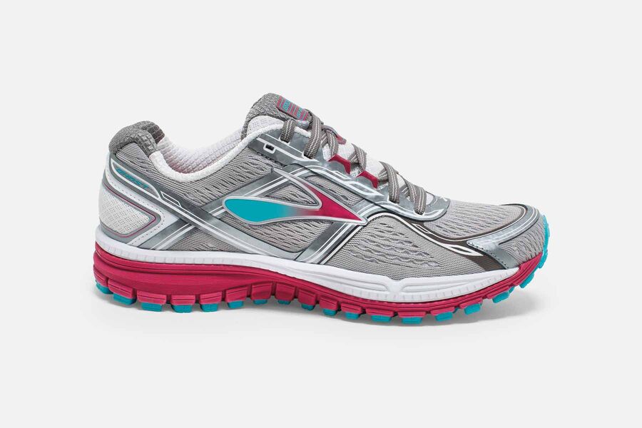 Zapatillas Running Brooks Ghost 8 Mujer Gris Baratas UKGF32570